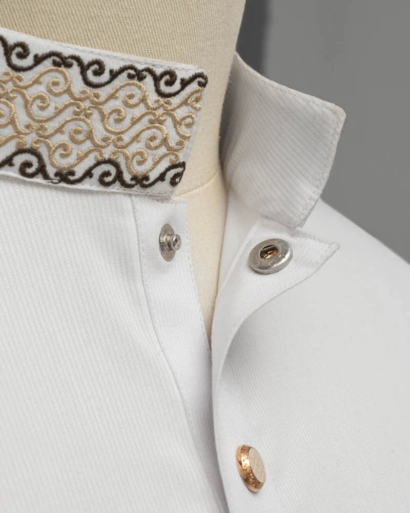 Horsemen Panjabi-Wrinkle free cotton Punjabi White image 2
