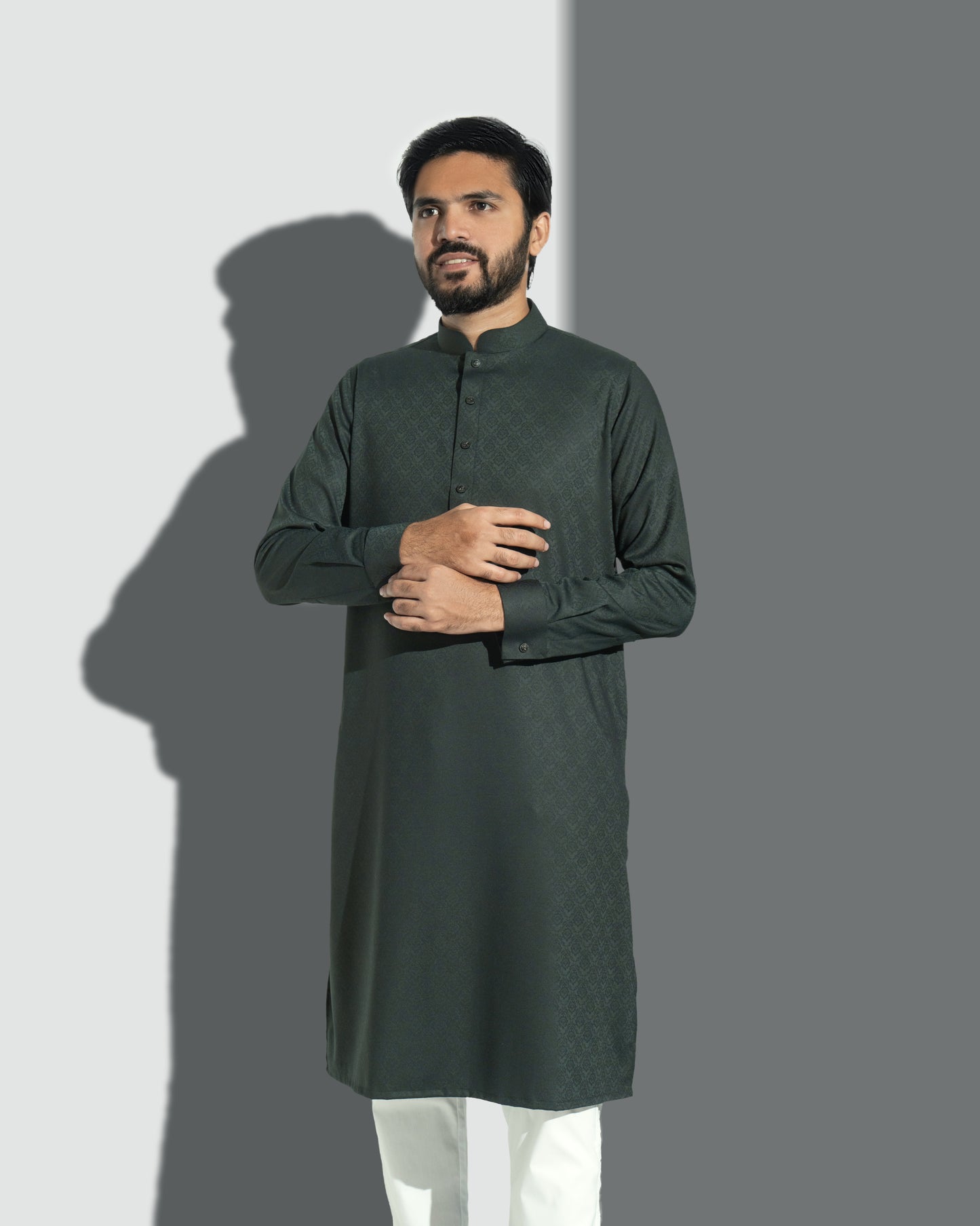 Supreme Panjabi | Deep Forest Green